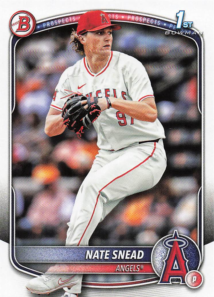 2025 Bowman Draft Baseball Nate Snead #BD-38