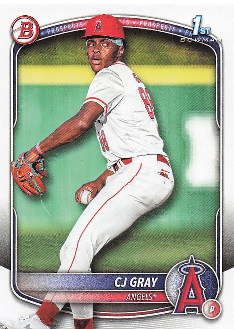 2025 Bowman Draft Baseball CJ Gray #BD-197