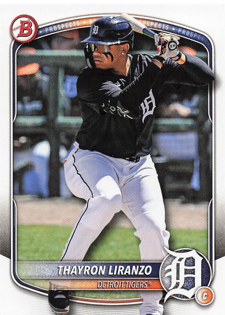 2025 Bowman Draft Baseball Thayron Liranzo #BD-168