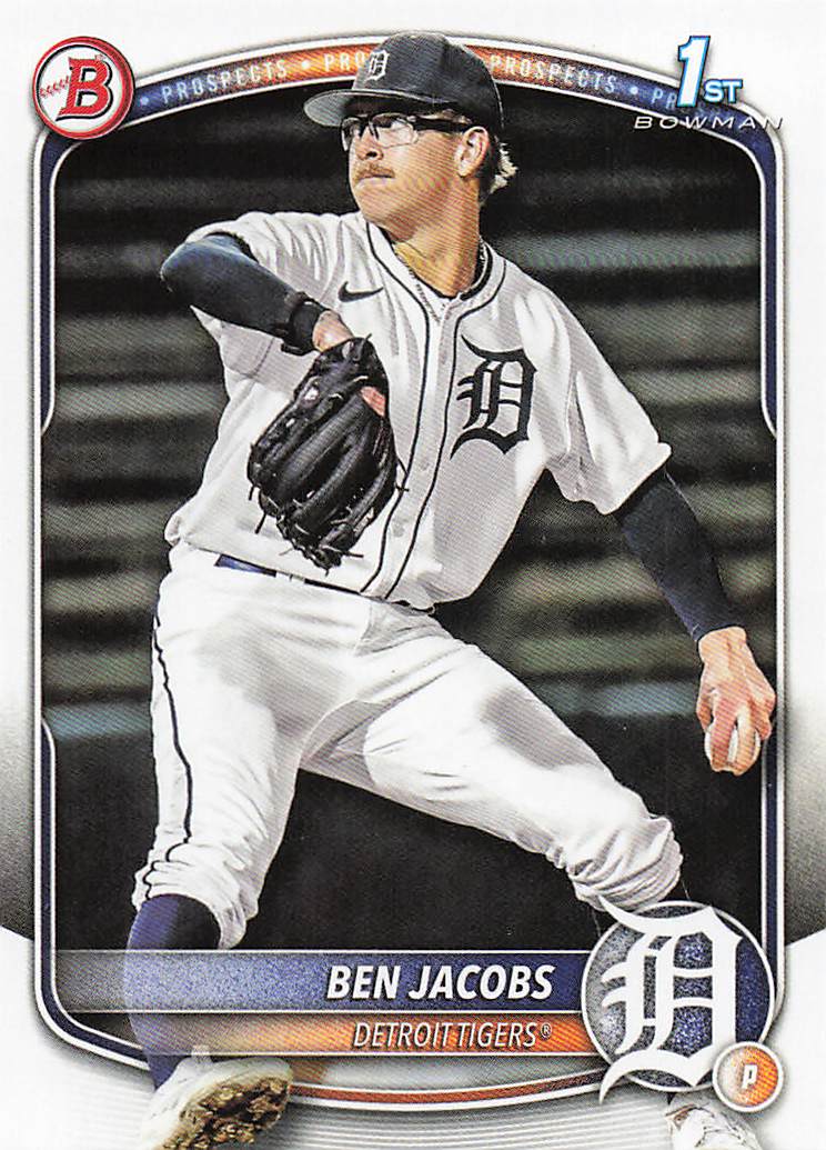 2025 Bowman Draft Baseball Ben Jacobs #BD-141