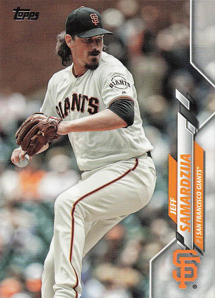 2020 Topps Baseball Jeff Samardzija #295