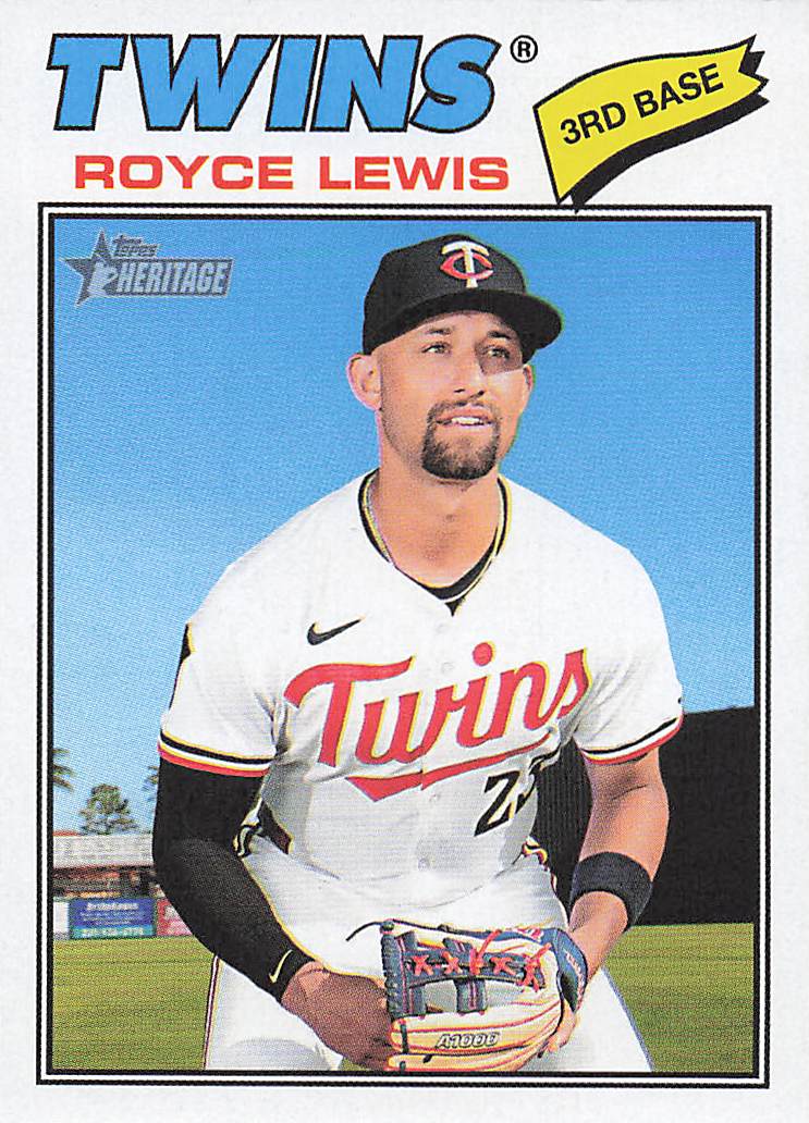 2026 Topps Heritage Baseball Royce Lewis #85