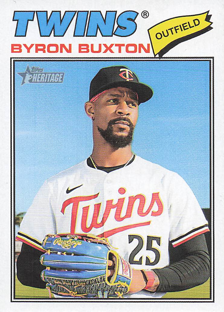2026 Topps Heritage Baseball Byron Buxton #253
