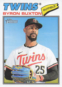 2026 Topps Heritage Baseball Byron Buxton #253