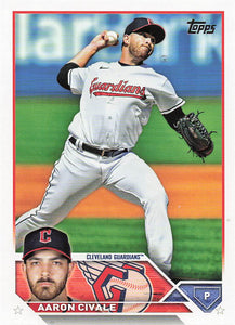 2023 Topps Baseball Aaron Civale #433