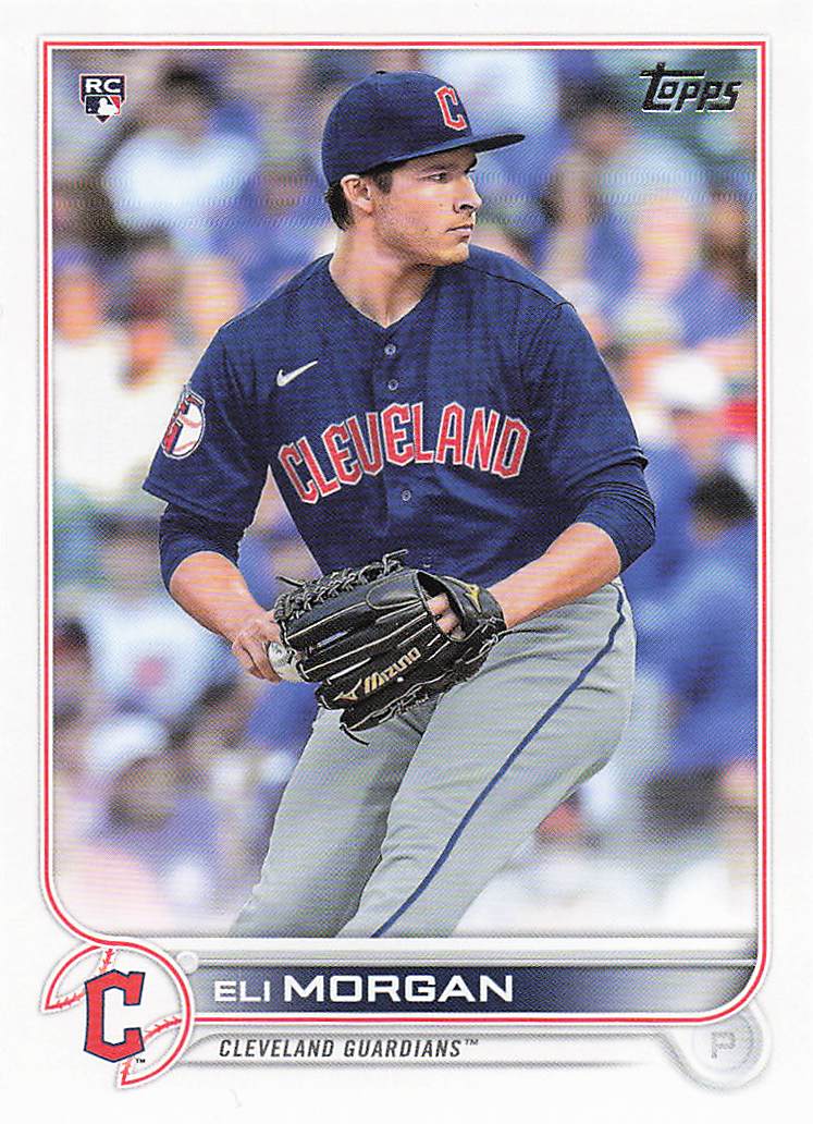 2022 Topps Baseball Eli Morgan #217b Rookie