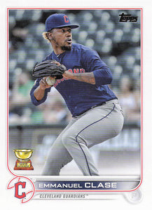 2022 Topps Baseball Emmanuel Clase #190