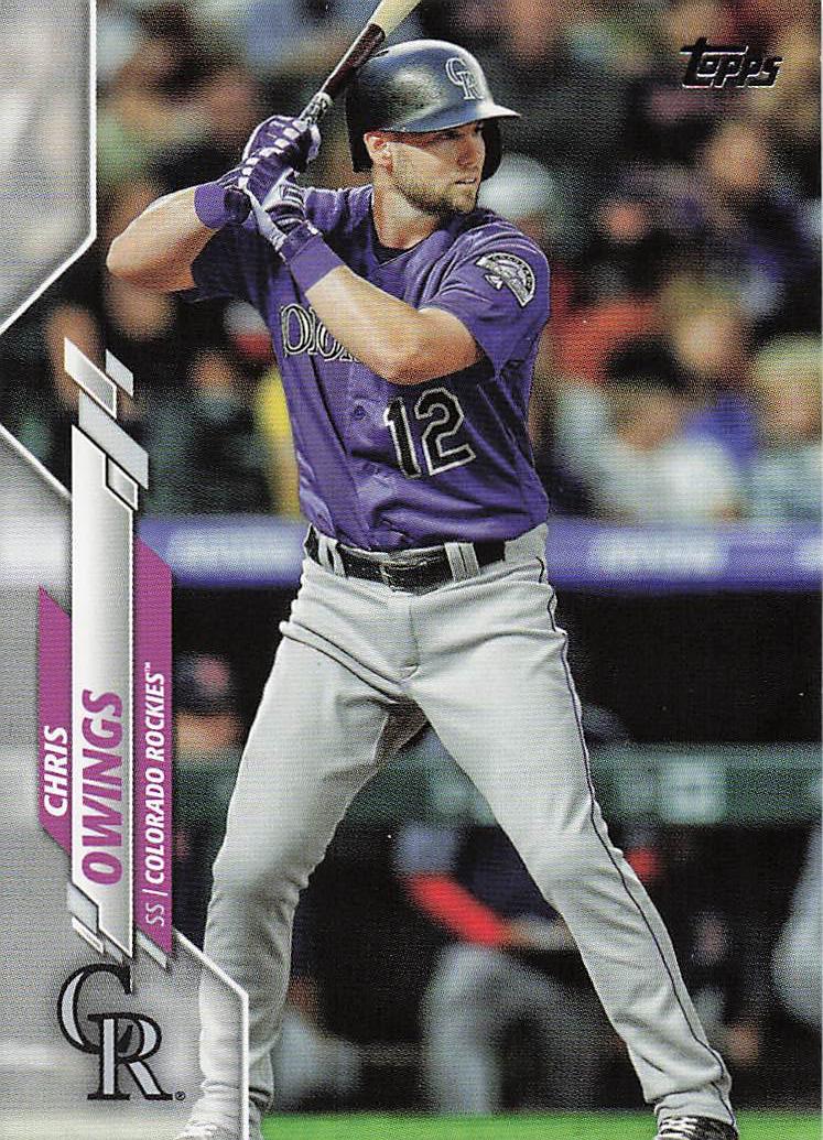 2020 Topps Update Baseball Chris Owings #U-11