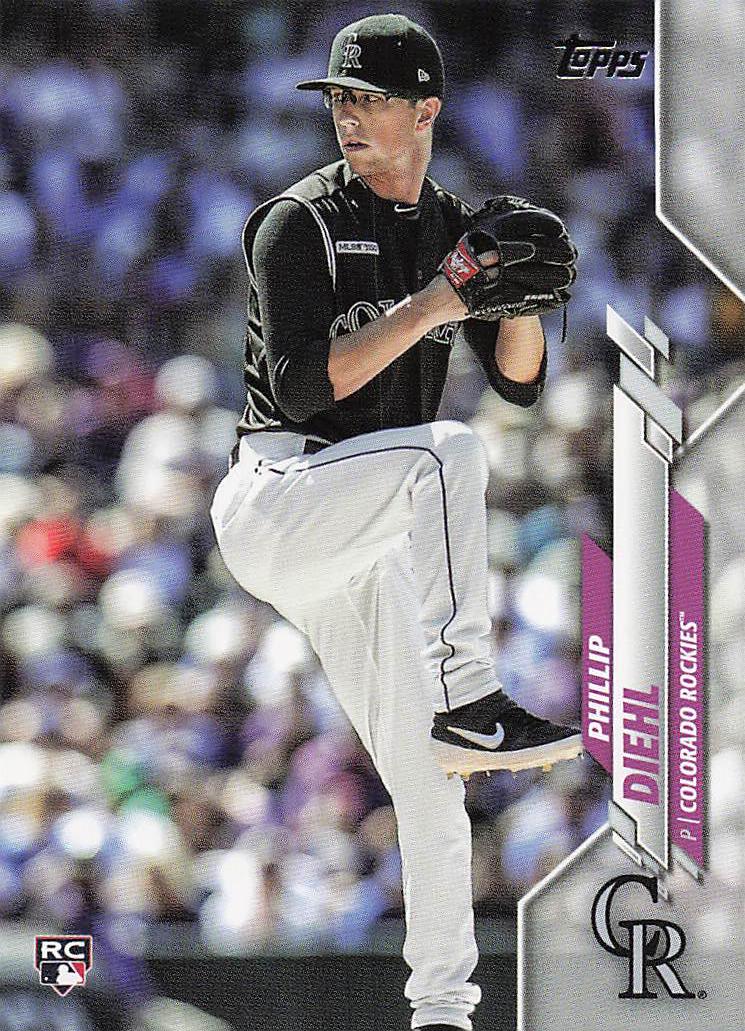 2020 Topps Update Baseball Phillip Diehl #U-16 Rookie