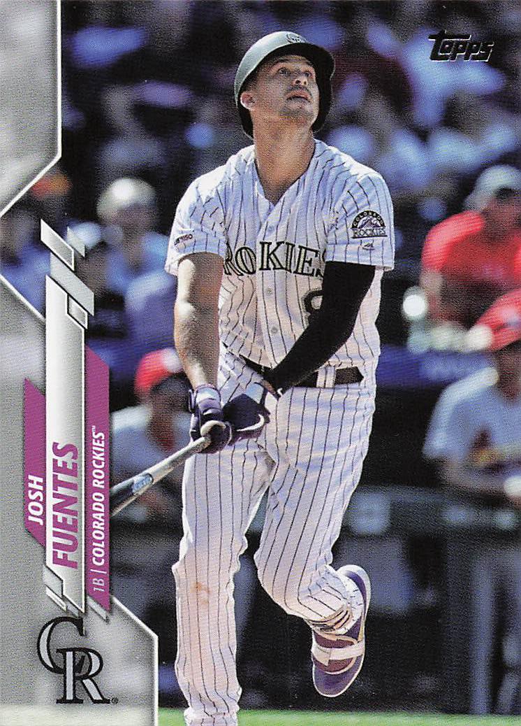 2020 Topps Update Baseball Josh Fuentes #U-17
