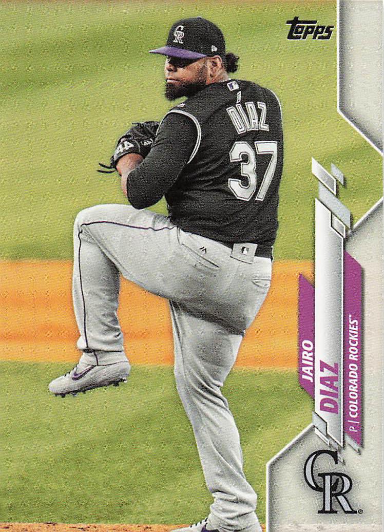 2020 Topps Update Baseball Jairo Diaz #U-151