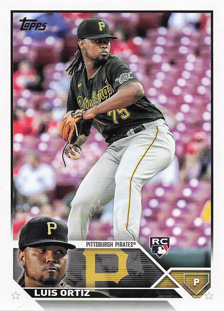2023 Topps Baseball Luis Ortiz #582 Rookie