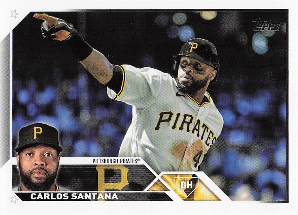 2023 Topps Baseball Carlos Santana #572