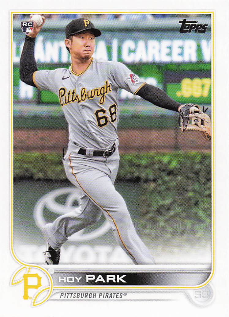 2022 Topps Baseball Hoy Park  #184 Rookie