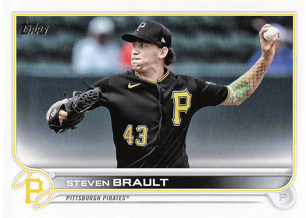 2022 Topps Baseball Steven Brault  #307