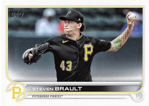 2022 Topps Baseball Steven Brault  #307