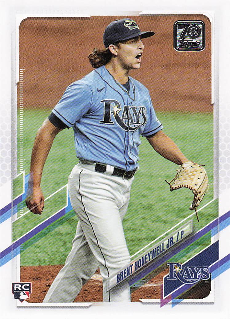 2021 Topps Update Baseball Brent Honeywell Jr. #US246 Rookie