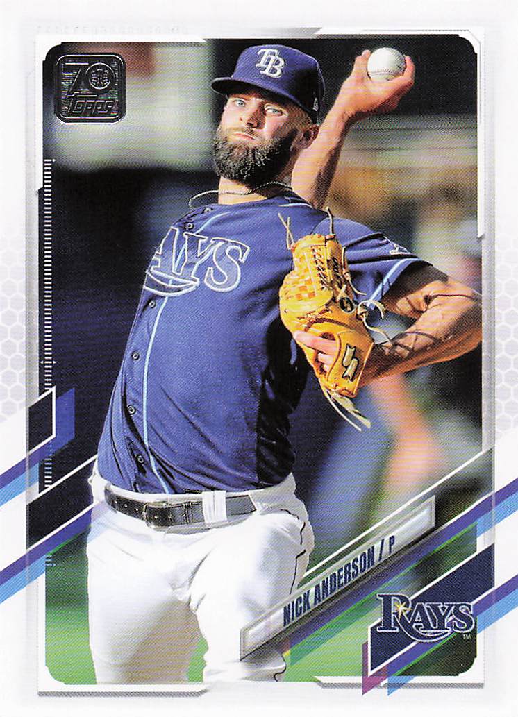 2021 Topps Update Baseball Nick Anderson #US233