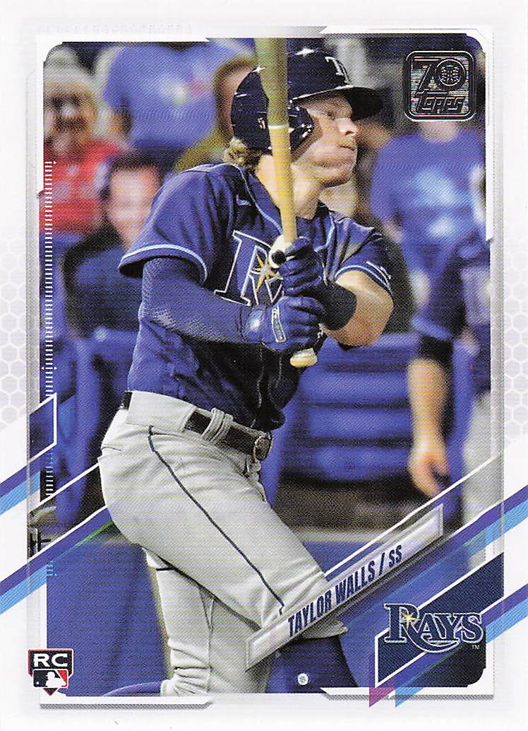 2021 Topps Update Baseball Taylor Walls #US17 Rookie