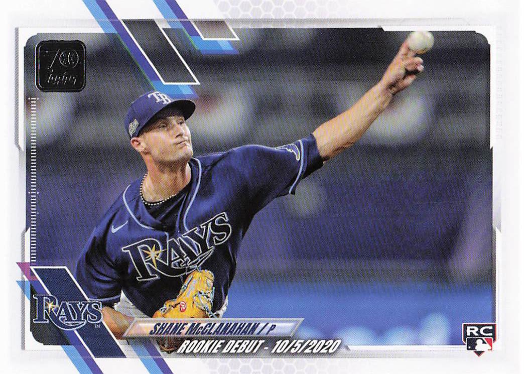 2021 Topps Update Baseball Shane McClanahan #US191