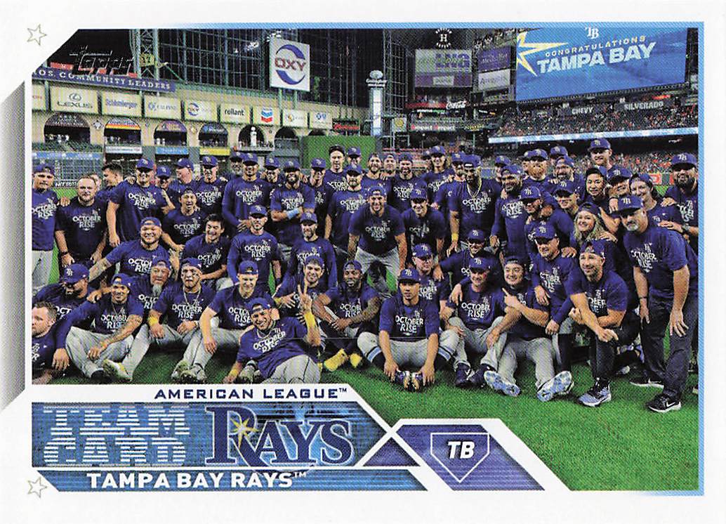 2023 Topps Baseball Tampa Bay Rays #623