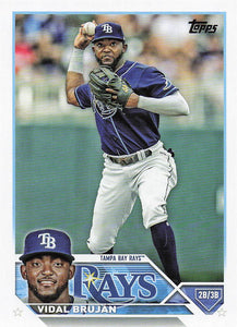 2023 Topps Baseball Vidal Bruján #613