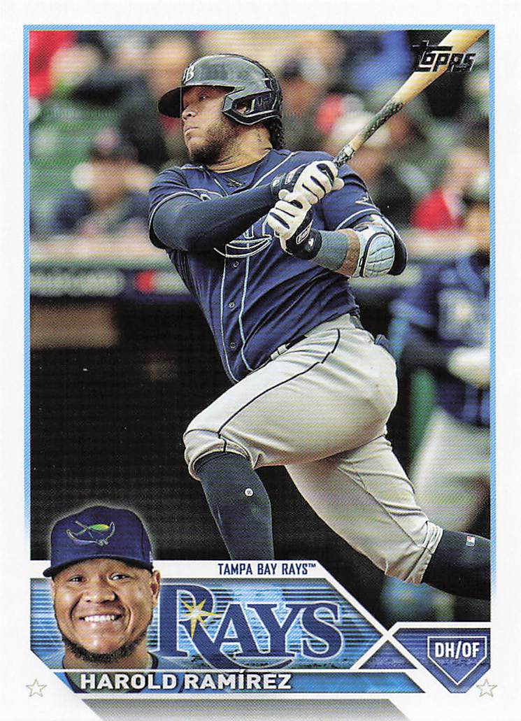2023 Topps Baseball Harold Ramirez #387