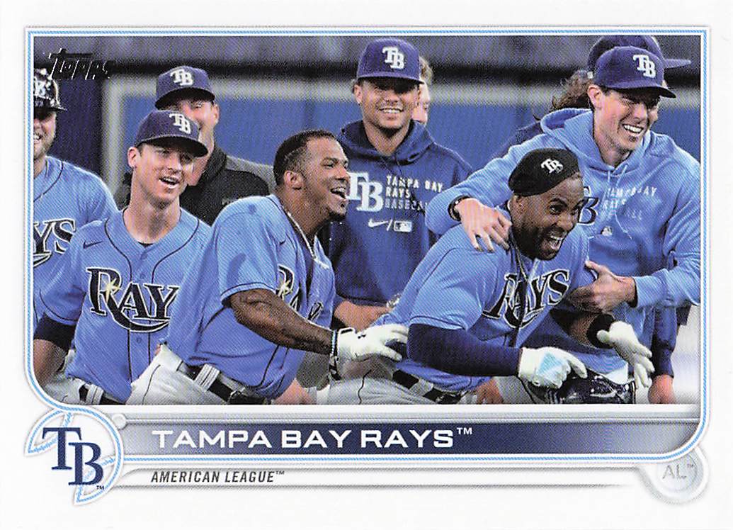 2022 Topps Baseball Tampa Bay Rays #274