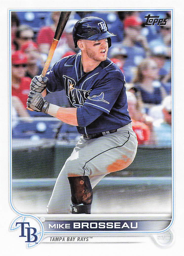 2022 Topps Baseball Mike Brosseau #223