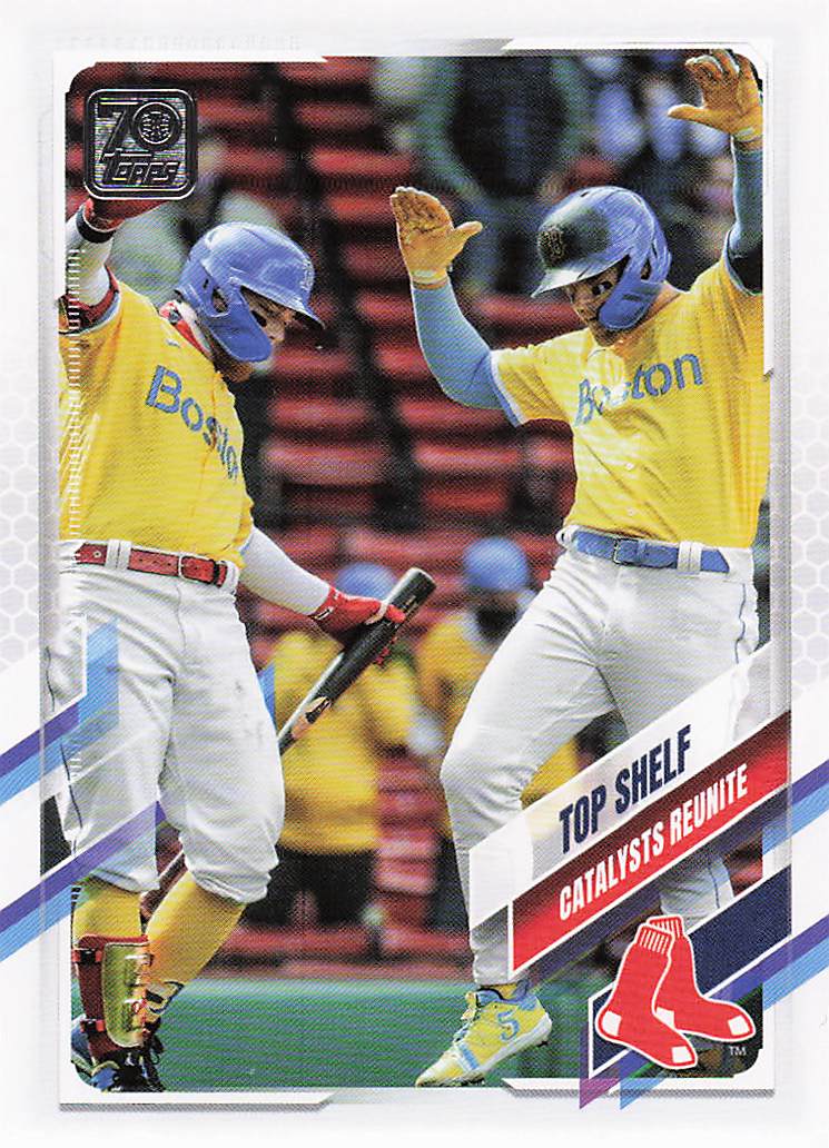 2021 Topps Update Baseball Top Shelf (Alex Verdugo / Enrique Hernandez) #US287