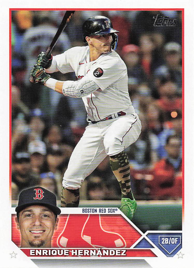 2023 Topps Baseball Enrique Hernández #497
