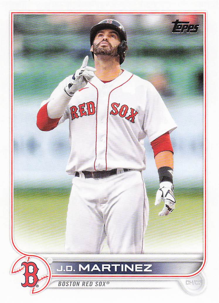 2022 Topps Baseball J.D. Martinez #182