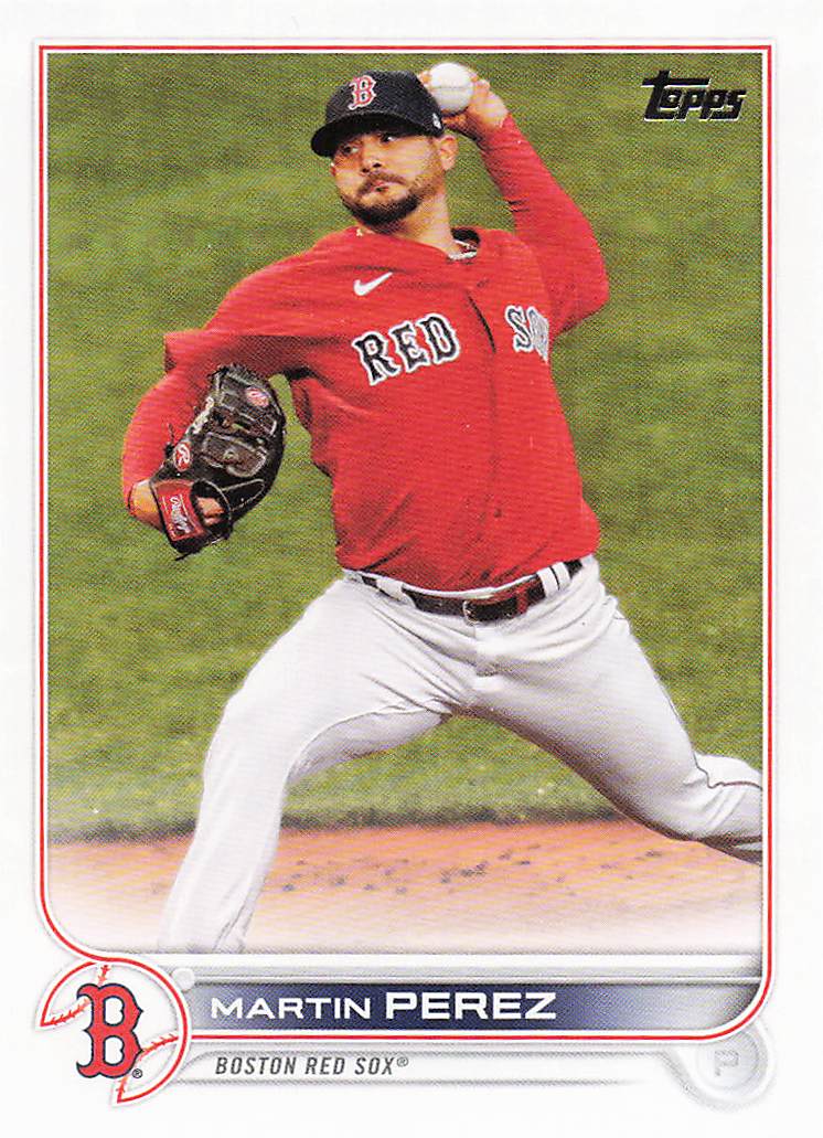 2022 Topps Baseball Martin Perez #212