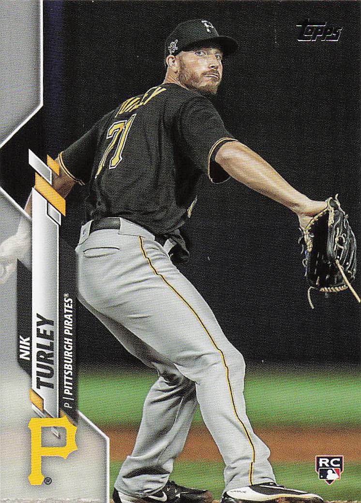 2020 Topps Update Baseball Nik Turley #U-112 Rookie