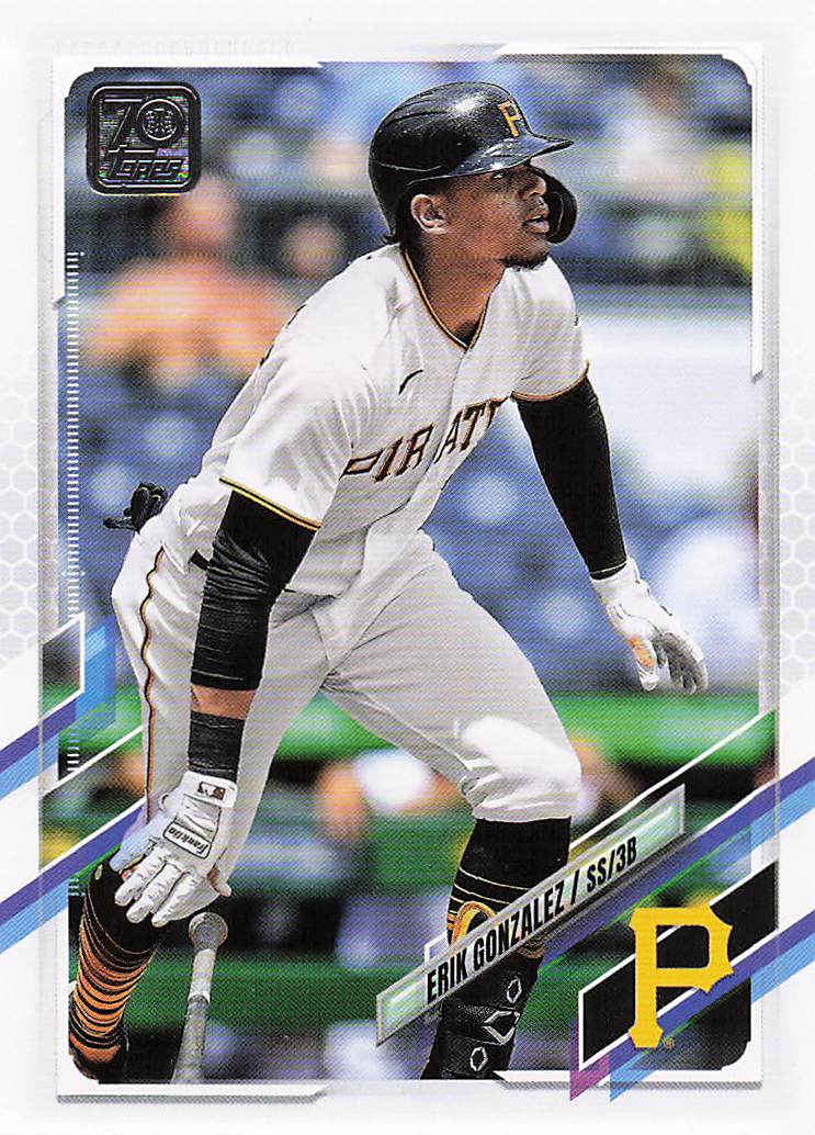 2021 Topps Update Baseball Erik Gonzalez #US160