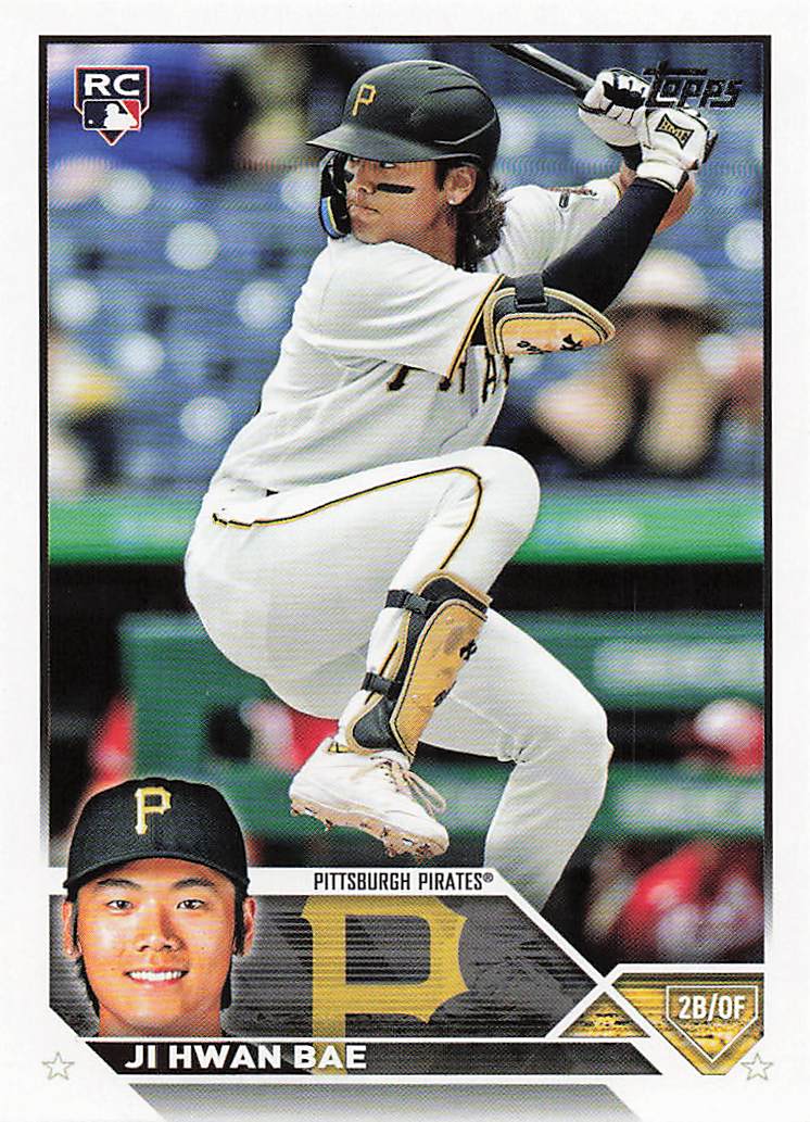 2023 Topps Baseball Ji Hwan Bae #491 Rookie