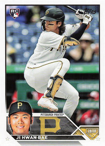 2023 Topps Baseball Ji Hwan Bae #491 Rookie
