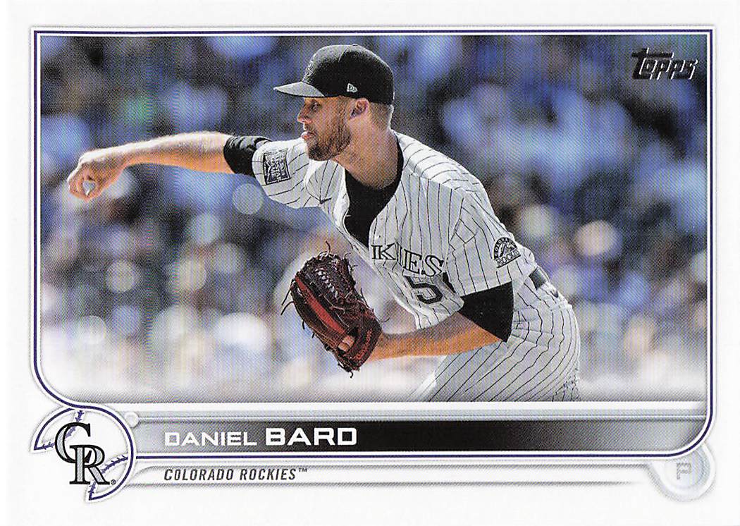 2022 Topps Baseball Daniel Bard  #167