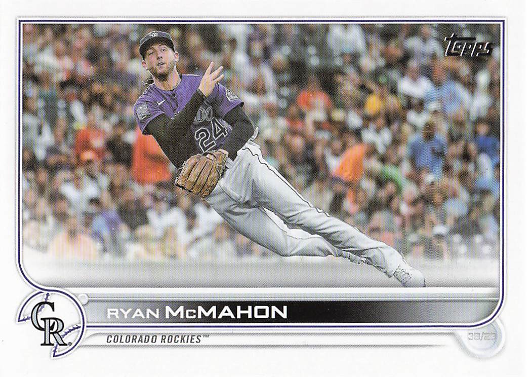 2022 Topps Baseball Ryan McMahon #132