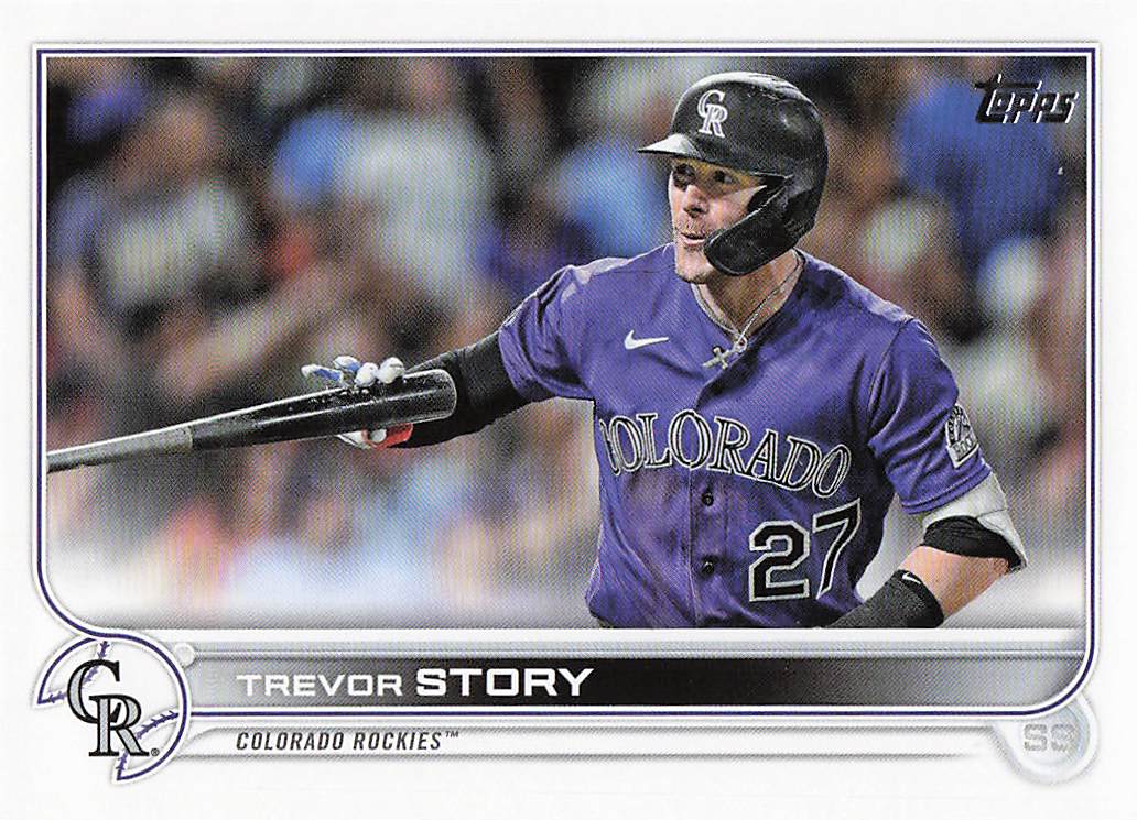 2022 Topps Baseball Trevor Story #260