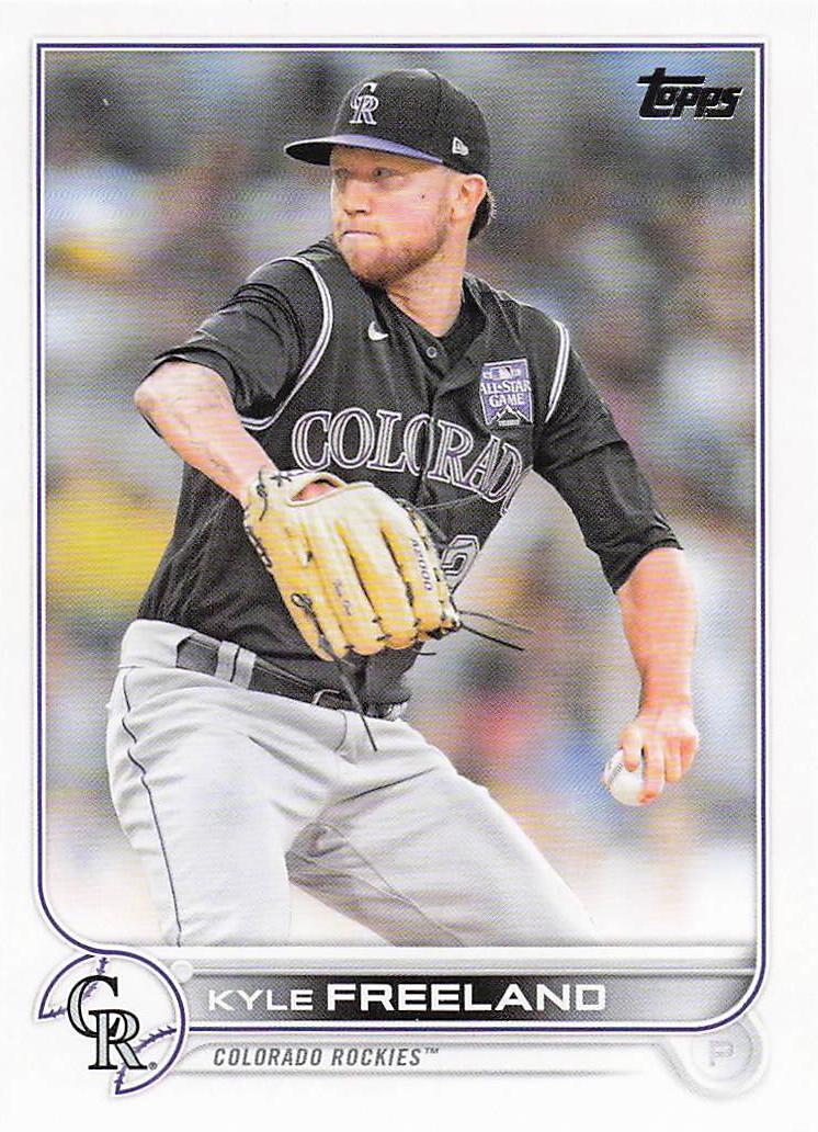 2022 Topps Baseball Kyle Freeland #169