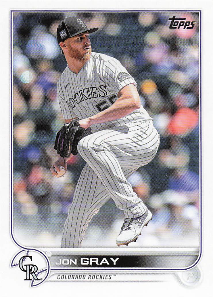2022 Topps Baseball Jon Gray #161