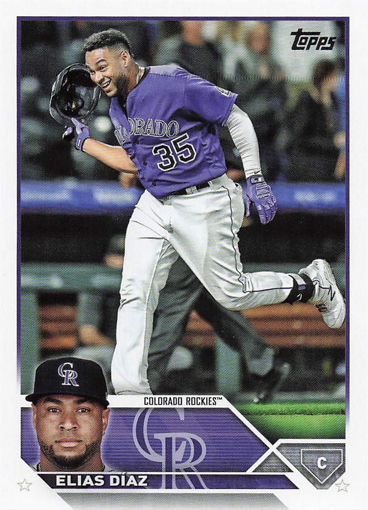 2023 Topps Baseball Elias Díaz #648