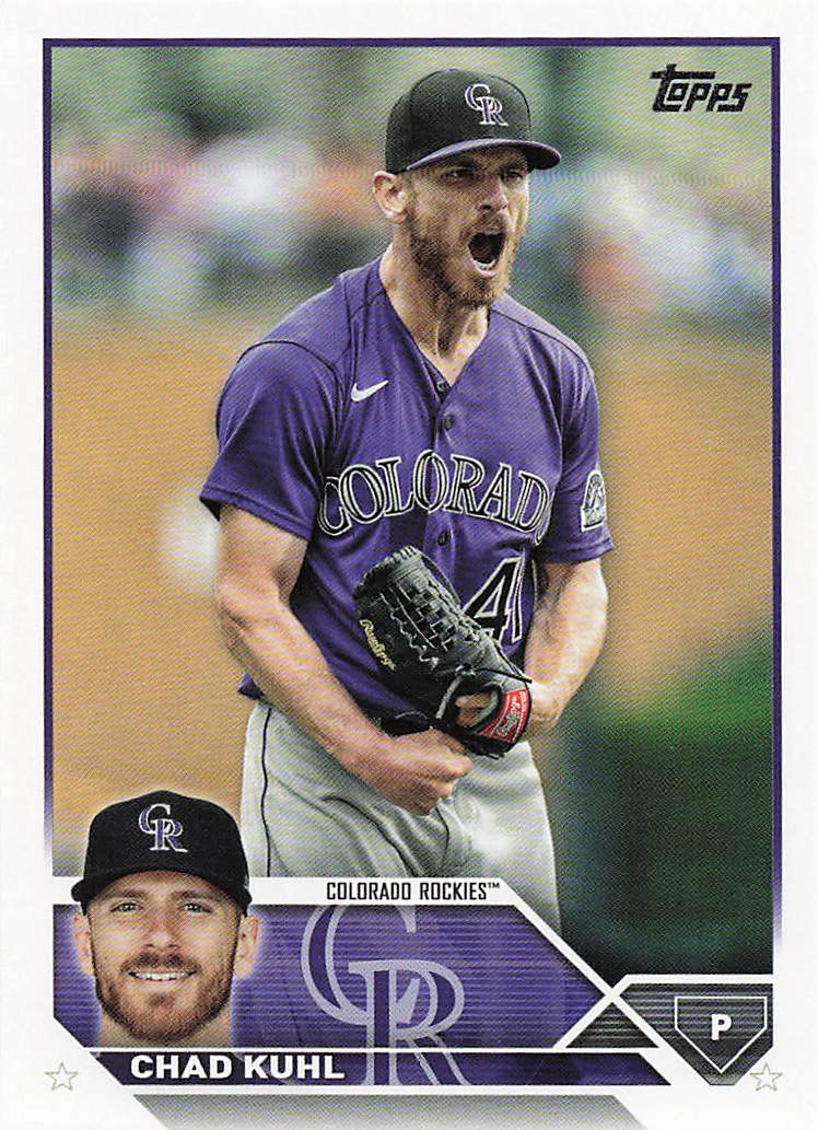 2023 Topps Baseball Chad Kuhl #517