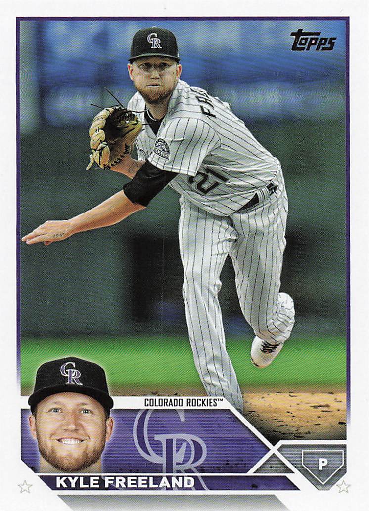 2023 Topps Baseball Kyle Freeland #348