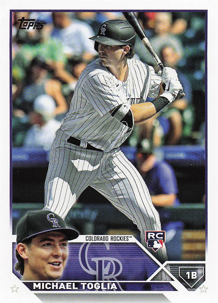 2023 Topps Baseball Michael Toglia #616 Rookie