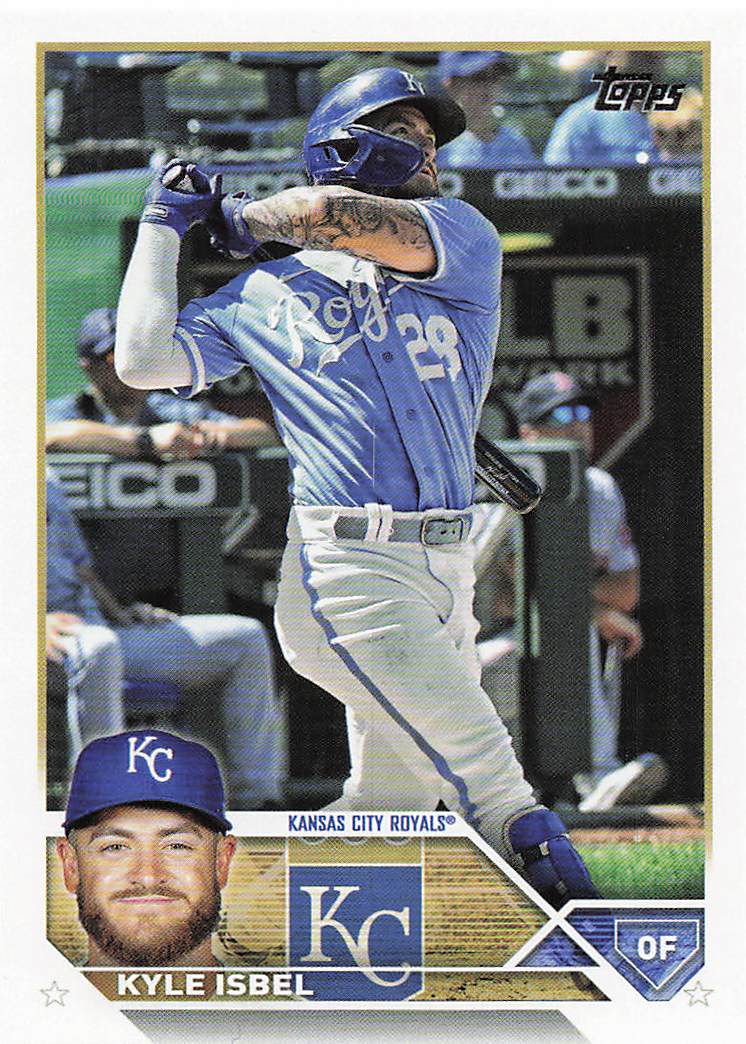 2023 Topps Baseball Kyle Isbel #578