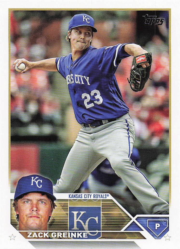 2023 Topps Baseball Zack Greinke #420