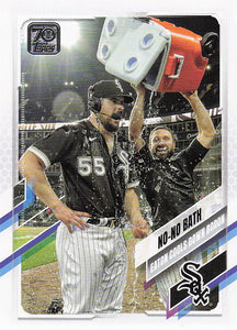 2021 Topps Update Baseball Adam Eaton / Carlos Rodon #US297