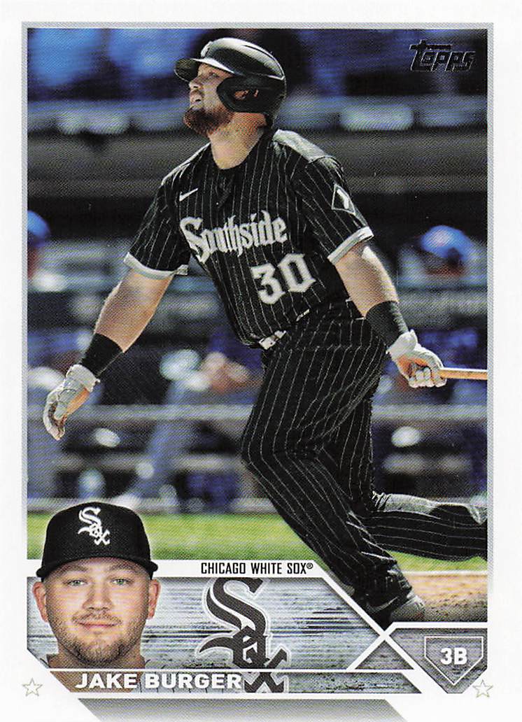 2023 Topps Baseball Jake Burger #528